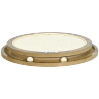 PawHut Kratzbrett z Zabawką, Mata do Drapania, Zabawka dla Kota, 40 cm x 40 cm x 4,5 cm, Naturalny(m-10)