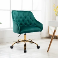 Fauteuil de relaxation ergonomique hauteur réglable, élégante et confortable,Vert(m-1)