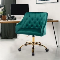 Fauteuil de relaxation ergonomique hauteur réglable, élégante et confortable,Vert(m-4)