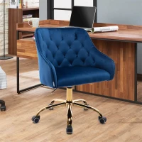 Fauteuil de relaxation ergonomique hauteur réglable, élégante et confortable, Bleu(m-7)