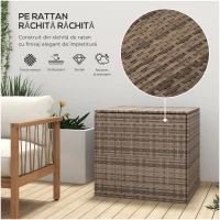 Outsunny Cutie de Depozitare de Exterior cu Captuseala Interioara(m-6)
