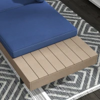 Outsunny Set de Mobilier de Gradina cu 3 Piese, cu Canapea(m-9)
