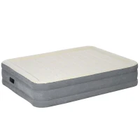 Outsunny Saltea cu aer individual cu pompă încorporată(m-10)