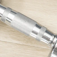 HOMCOM Kurzhantel, 2er-Set, glatte Oberfläche, gerändelter Griff, kompakte Form, Eisen, 2 x 5 kg, 22,5 x 8 x 8cm(m-7)