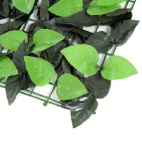 Outsunny Gard Artificial 1,3 m – Rola Verde „Viu Mereu”, Montaj Simplu(m-8)