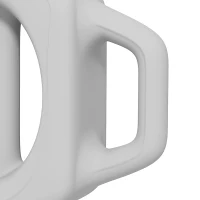 SPORTNOW Multifunkcyjna hantelka 3w1, 10 kg, antypoślizgowa, bezwonna, pokrycie z tworzywa sztucznego, rdzeń z żeliwa, szary(m-8)