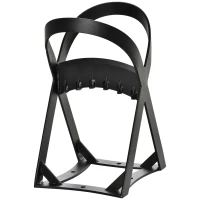 Outsunny Fendeuse à bois manuelle, fendeur de bois de chauffage en acier 24,4L x 20,8l x 37,4H cm(m-1)