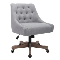 Fauteuil de relaxation Confortable et Design - Pivotant, Moderne pour Salon et Bureau avec Matériaux de Haute Qualité, Gris(m-2)