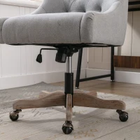 Fauteuil de relaxation Confortable et Design - Pivotant, Moderne pour Salon et Bureau avec Matériaux de Haute Qualité, Gris(m-10)