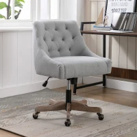 Fauteuil de relaxation Confortable et Design - Pivotant, Moderne pour Salon et Bureau avec Matériaux de Haute Qualité, Gris(m-1)