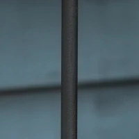 Outsunny Zestaw 3 metalowych stojaków na kwiaty, marmurowy wzór, możliwość układania w stos(m-8)