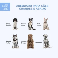 PawHut Canil de Exterior Hexagonal com Porta Estrutura de Aço Galvanizado e Toldo Impermeável e Anti-UV 210x185x150 cm Prata(m-4)