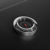 Outsunny Grill węglowy Smoker BBQ-Smoker, 1 półka, 1 uchwyt na ręcznik, 2 ruszty grillowe, 113 cm x 65 cm x 108 cm, Czarny(m-9)