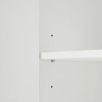 Cómoda y Aparador de Tres Puertas con Puertas de Ratán Estructurado Estantes Regulables y Patas Doradas Blanco(m-6)