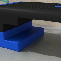 SPORTNOW 15cm/20cm/25cm Exercise Stepper for Home Workout, Aerobic Step Platform - Blue(m-9)