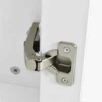 Vetrina Moderna con Illuminazione LED Multicolore, Spazio Vino e Cassetti, Bianco(m-11)