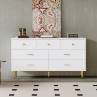 Cómoda y Aparador Elegante Guía Deslizante Suave Blanco(m-4)