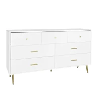 Cómoda y Aparador Elegante Guía Deslizante Suave Blanco(m-1)