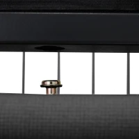 Letto Matrimoniale con Contenitore, Testata Letto Matrimoniale, Struttura Letto Matrimoniale, LED e 4 Cassetti, Testiera Regolabile, Struttura in Legno (Senza Materasso), Grigio(m-10)