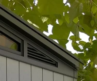 Keter Casetta da Giardino Artisan 7x7, Grigia, 214 X 218 X 226 h(m-5)