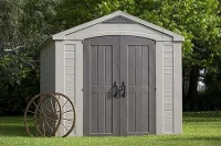 Keter Casetta da Giardino Factor 8x11, Beige, 256,5 X 331,5 X 243 h(m-2)