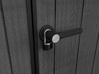 Keter Casetta da Giardino Artisan 11x7, Grigia, 342 X 218 X 226 h(m-4)