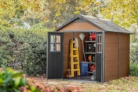 Keter Casetta da Giardino Newton 759, Marrone, 228 X 287 X 252 h(m-3)