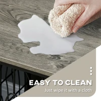 PawHut Dog Crate Furniture End Table w/ Plush Washable Cushion, Lockable Door, for Large Dogs(m-8)