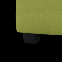 U-förmiges modulares Sofa mit Stauraum, durch zufälliges Verbinden als Doppelbettsofa nutzbar, extra breit für das Wohnzimmer, Olivgrün(m-9)