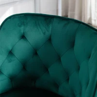 Ergonomischer Bürostuhl, höhenverstellbar, elegant und bequem, mit Massagefunktion, Grün(m-7)