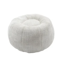Bequemer runder drehbarer Sitzsack, Beige(m-9)