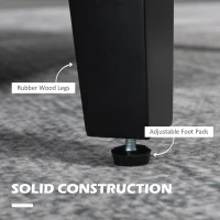 HOMCOM 2 Pieces Modern Armchairs with Rubber Wood Legs, Upholstered Accent Chairs, Single Sofa for Living Room, Bedroom, Grey(m-6)