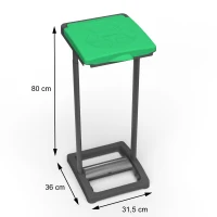 MONGARDI Portasacco-Portarifiuti MONO Raccolta Differenziata  31,5x36x80(m-3)