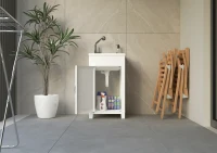 MONGARDI Mobile Lavatoio in resina per esterno-interno 45x50x85(m-4)