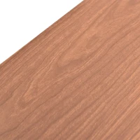 Vintage Finish Rattan Sideboard Cabinet with Storage Drawers, Wooden Chest of Drawers for Bedroom and Hallway, 120x40x90 cm, Walnut(m-8)