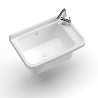 MONGARDI Lavandino pilozzo a muro da esterno 60x40x25(m-5)