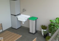 MONGARDI Portasacco-Portarifiuti MONO Raccolta Differenziata  31,5x36x80(m-2)