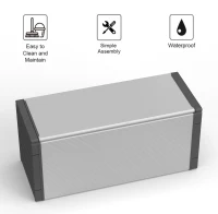 MONGARDI Cassapanca per la Raccolta Differenziata (Interno/Esterno) 85x34x38(m-4)