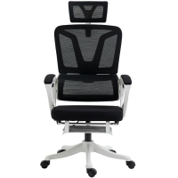 Vinsetto Sedia Da Ufficio Ergonomica Poltrona Da Computer Girevole A 360 Regolabile In Altezza Con Poggiatesta E~1tim77en9p001