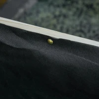 Outsunny Jardinière sur Pieds Potager d'angle dim. 122L x 91l x 81H cm Inserts d'irrigation + Feutre de Drainage Inclus Bois Sapin pré-huilé(m-7)