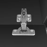 Meuble TV mobile à roulettes avec finition brillante et bande LED noire, Noir(m-5)