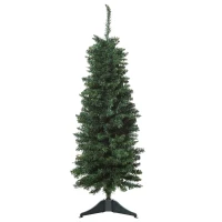 HOMCOM Künstlicher Weihnachtsbaum 1,2 m Christbaum Tannenbaum 212 Äste PVC Grün Ø32 x 120H cm(m-1)