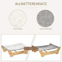 PawHut kattenbed 68 cm x 43 cm x 20 cm(m-4)