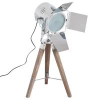 HOMCOM tafellamp statief lamp staande lamp tafellamp E14 statief retro lamp(m-1)