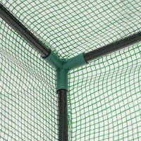 Outsunny kas met roldeur groen 100 x 50 x 149 cm(m-8)