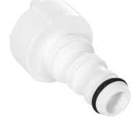 Outsunny opblaasbaar zwembad, voor 5 personen, snel op te zetten, robuust materiaal, bruin, Ø300 x 76H cm(m-9)