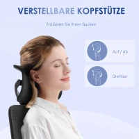 Vinsetto Krzesło biurowe z funkcją kołysania(m-4)