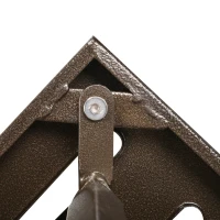 Stolik Ogrodowy z Polirattanu Outsunny z Otworem na Parasol - Elegancki i Funkcjonalny(m-9)