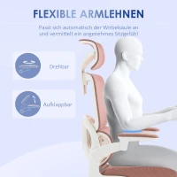 Vinsetto Krzesło biurowe z funkcją kołysania(m-5)