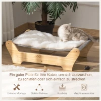 PawHut kattenbed 68 cm x 43 cm x 20 cm(m-5)